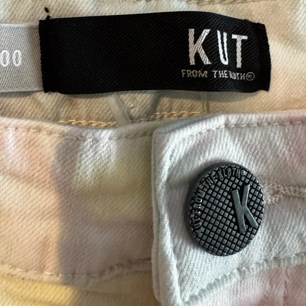 Kut from the Kloth Multicolor Tie-Dye Skinny Jeans